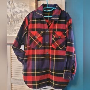 Plaid Utility Jacket